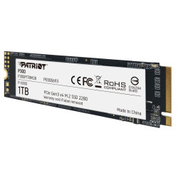 PATRIOT P300 1TB SSD Interní M.2 PCIe Gen3 x4 NVMe 1.3 2280