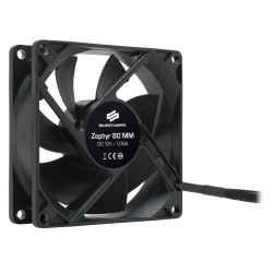 SilentiumPC přídavný ventilátor Zephyr 80 80mm fan ultratichý 13,9 dBA