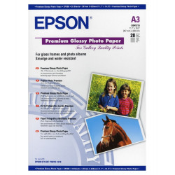EPSON fotopapír C13S041315 A3 Premium Glossy Photo Paper 20ks
