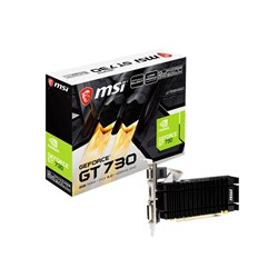 MSI VGA NVIDIA GeForce N730K-2GD3H LPV1, GT 730, 2GB DDR3, 1xHDMI, 1xDVI, 1xVGA, passive