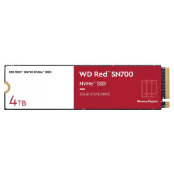 WD SSD RED SN700 4TB WDS400T1R0C NVMe M.2 PCIe Gen3 Interní M.2 2280