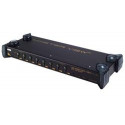 ATEN 8-port KVM PS 2, OSD, rack 19"