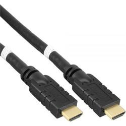 PremiumCord HDMI High Speed with Ether.4K@60Hz kabel se zesilovačem,10m, 3x stínění, M M, zlacené konektory,