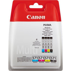 Canon originální ink 0386C005, color, 4x7ml, CLI571, 4ks, Canon i70