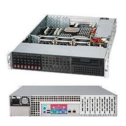 SUPERMICRO 2U chassis 8x 2,5" HS SAS SATA, 1x 5,25", 600W