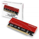 AXAGON PCEM2-S, PCIE X16 - M.2 NVME M-KEY SLOT ADAPTÉR s chladičem