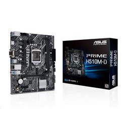 ASUS PRIME H510M-D, Intel H510, 2xDDR4, Mikro ATX (90MB17M0-M0EAY0)