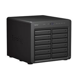 Synology DiskStation DS2422+ 12-bay NAS, CPU QC AMD Ryzen V1500B, RAM 4GB, 2x USB 3.2, 1x exp.port, 4x GLAN