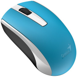 Genius ECO-8100 myš, Bezdrátová USB, Blue Track, 1200 dpi, Modrá ( 31030010412 )