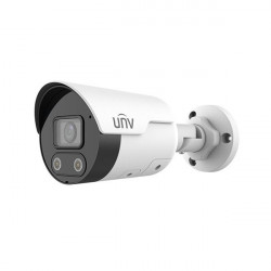 UNV IPC2122LE-ADF40KMC-WL 2MP Mini Fixed Bullet 4.0mm H.265 30fps mikrofon a reproduktor Mikro SD WDR PoE
