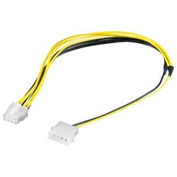 PremiumCord Kabel napájecí 5.25" na EPS 8-pin pro napájecí zdroj, M M, 28cm 
