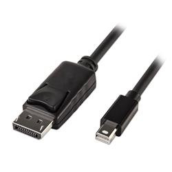 PremiumCord Mini DisplayPort - DisplayPort V1.2 přípojný kabel M M 1m