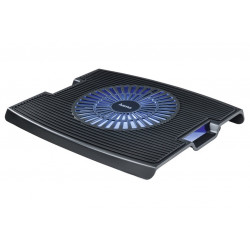 HAMA chladicí stojan pro notebook Wawe 13,3" až 15,6" USB LED podsvícení černý