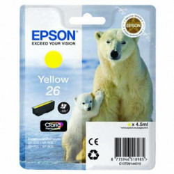 Epson originální ink C13T26144010, T261440, yellow, 4,5ml, Epson Expression Premium XP-800