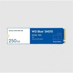 WD BLUE SSD NVMe 250GB PCIe SN 570, Gen3 8 Gb s, (R:3300, W:1200MB s)