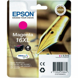 Epson originální ink C13T16334010, T163340, 16XL, magenta, 6.5ml, Epson WorkForce WF-2540W