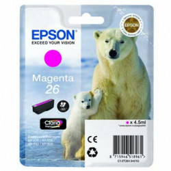 Epson originální ink C13T26134010, T261340, magenta, 4,5ml, Epson Expression Premium XP-80