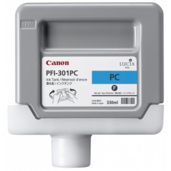 Canon originální ink PFI301PC, photo cyan, 330ml, 1490B001, Canon iPF-8000, 8000S, 9000, 9