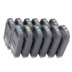 Canon originální ink PFI701G, green, 700ml, 0907B001, 0907B005, Canon iPF-8X00, 9X00