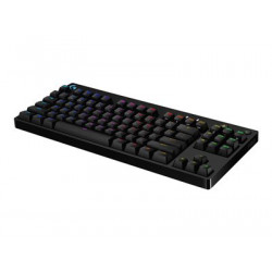 Logitech G Pro Mechanical Gaming Keyboard - Klávesnice - podsvícení - USB - QWERTZ - německá - klávesový spínač: GX Blue Clicky - černá