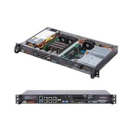 SUPERMICRO 1U server D-2146NT(8c 16t), 2x SO-DIMM ECC, 1x3.5 4x2.5(opt) SATA3, 4x1GbT,2x10GbT,2x10GbSFP,200W, IPMI
