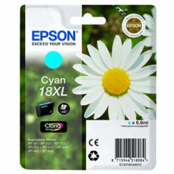 Epson originální ink C13T18124010, T181240, 18XL, cyan, 6,6ml, Epson Expression Home XP-10