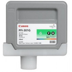 Canon originální ink PFI301G, green, 330ml, 1493B001, Canon iPF-8X00, 9X00