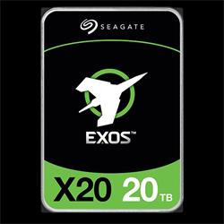 Seagate Exos X20 3,5" - 20TB (server) 7200rpm SATA 256MB 512e 4kN