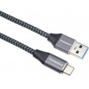 PremiumCord kabel USB-C - USB 3.0 A (USB 3.1 generation 1, 3A, 5Gbit s) 1m oplet