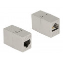 Delock - Síťový propojovací kabel - RJ-45 (F) do RJ-45 (F) - STP - CAT 6a