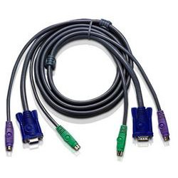 ATEN KVM sdružený kabel k CS-114A, CS138A, CS-84A, PS 2, 3m
