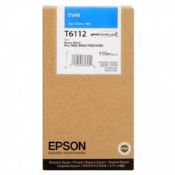 Epson originální ink C13T611200, cyan, 110ml, Epson Stylus Pro 7400, 7450, 9400, 9450
