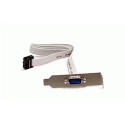 SUPERMICRO 26cm 9-pin Serial Port DTK CBL, PB Free (Low profile)