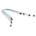 SUPERMICRO 70 59 48 38cm, SATA CBL Set of 4, Round Standard Connector to Right Angle Connector, PB Free