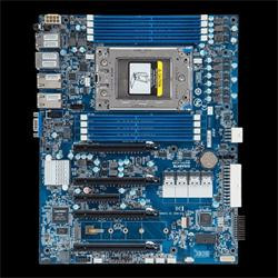 Gigabyte MB MZ01-CE0, AMD SP3, 8x DDR4 ECC DIMM, M.2, 16x SATA, 2x 10Gb LAN (X550T2), 5xPCIe 3.0, IPMI, bulk