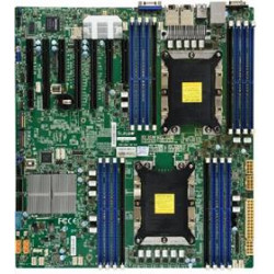 SUPERMICRO MB 2xLGA3647, iC624, 16x DDR4 ECC, 10xSATA3, 2x M.2 (NVMe), PCI-E 3.0 3,4(x16,x8), 2x 10Gb LAN, IPMI