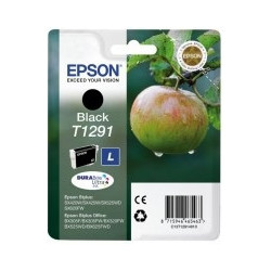 Epson originální ink C13T12914011, T1291, black, 385str., 11,2ml, Epson Stylus SX420W, 425