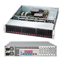 SUPERMICRO 2U chassis 24x 2,5" HS SAS SATA (12Gb s SAS3 Expander - 1x SFF 8643), 2x920W (80PLUS platinum)