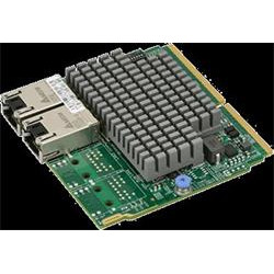 Supermicro 2-port 10 Gigabit Ethernet Adapter with an internal bracket for 1U chassis (Twin Servers)