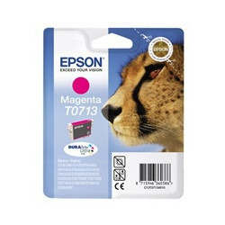 Epson originální ink C13T07134011, magenta, 270str., 5,5ml, Epson D78, DX4000, DX4050, DX5