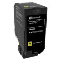 Tonerová cartridge Lexmark CS720, CS725, CX725 Yellow Return Programme, 74C20Y0, 3 000 str