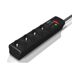 EATON Protection Strip 4 FR, přepěťová ochrana, 4 výstupy, zatížení 10A