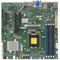 SUPERMICRO MB 1xLGA1151 (Xeon E3-21xx,i3), C246,4xDDR4,5xSATA3,M.2,3xPCIe3.0 (x16 2 x4),2xDP,DVI,VGA,Audio,2x LAN,IPMI