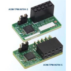 SUPERMICRO SPI capable TPM 2.0 with Infineon 9670 controller with vertical form factor (10pin), Provisioned for Server