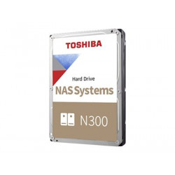 Toshiba N300 NAS - Pevný disk - 8 TB - interní - 3.5" - SATA 6Gb s - 7200 ot min. - vyrovnávací paměť: 256 MB