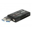 Delock - Čtečka karet (víceformátový) - USB 3.2 Gen 1