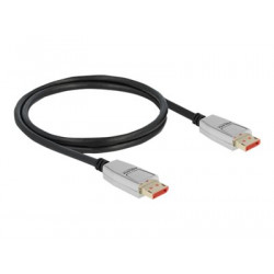 Delock - Kabel DisplayPort - DisplayPort (M) do DisplayPort (M) - DisplayPort 1.4 - 1 m - podpora 8K UHD (7680 x 4320) - černá