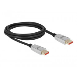 Delock - Kabel DisplayPort - DisplayPort (M) do DisplayPort (M) - DisplayPort 1.4 - 2 m - podpora 8K UHD (7680 x 4320) - černá