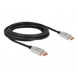 Delock - Kabel DisplayPort - DisplayPort (M) do DisplayPort (M) - DisplayPort 1.4 - 3 m - podpora 8K UHD (7680 x 4320) - černá