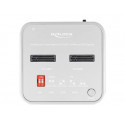 Delock - Dokovací stanice SSD - oddílů: 2 - M.2 - M.2 NVMe Card - USB 3.2 (Gen 2) - stříbrná